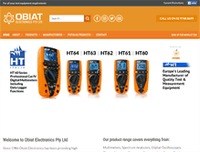 Tablet Screenshot of obiat.com.au